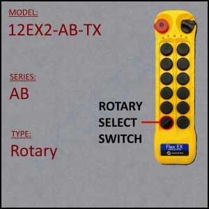 12EX2 TX with Rotary AB