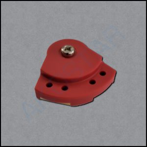 X-Red e-stop lever arm for Flex EX2 TX (Gen2)