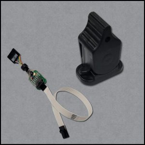 Lever with White Ribbon Cable