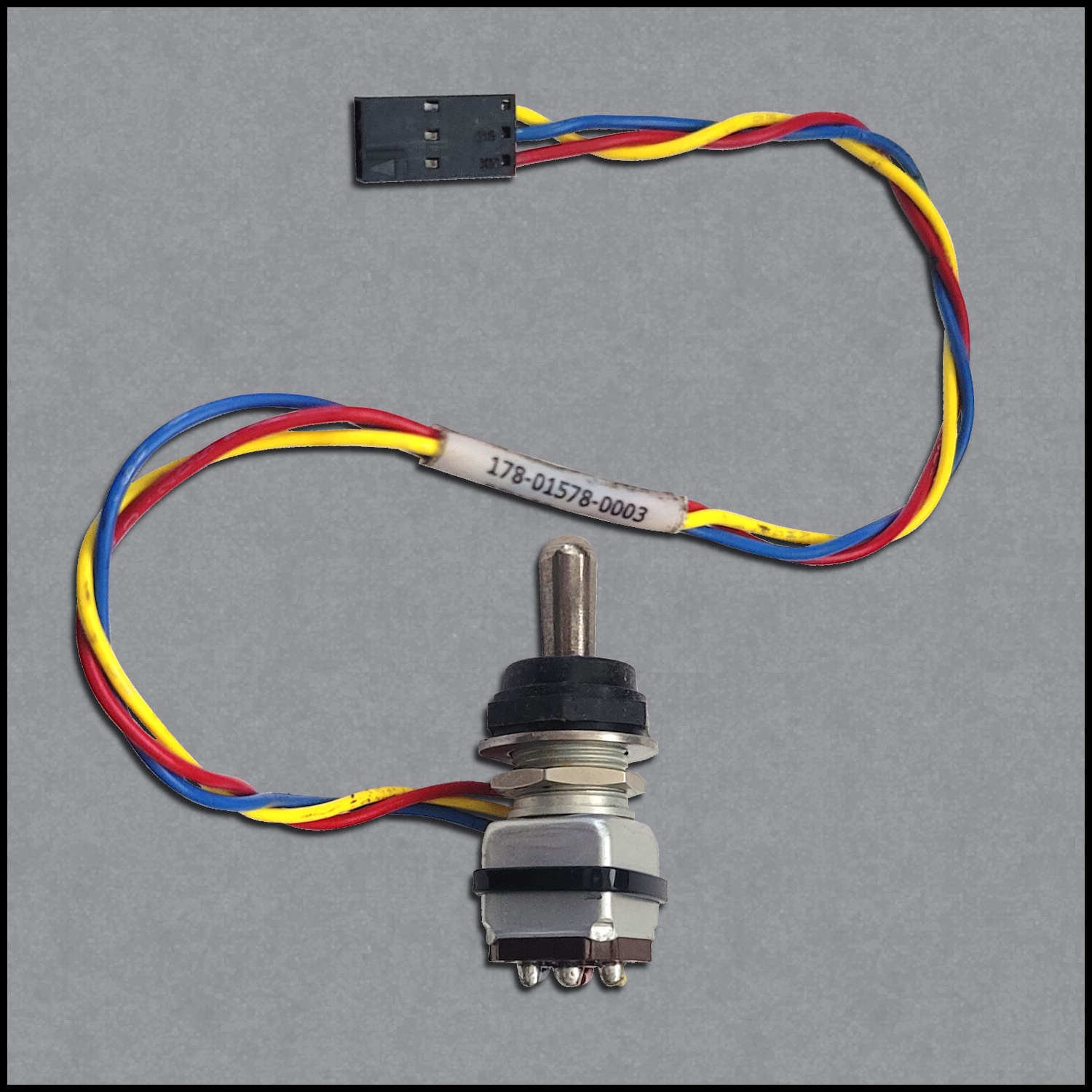 3-Position Toggle Switch Assembly: 178-01600-0320