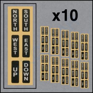 10-pack 6PB label kit for Gen2 TX